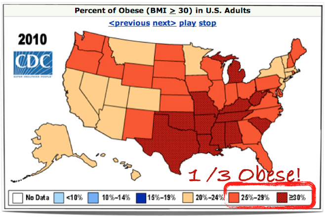 CDC Obesity Trends US